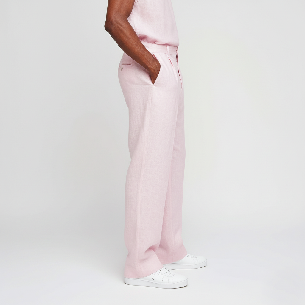 Breezy Linen Trousers Men