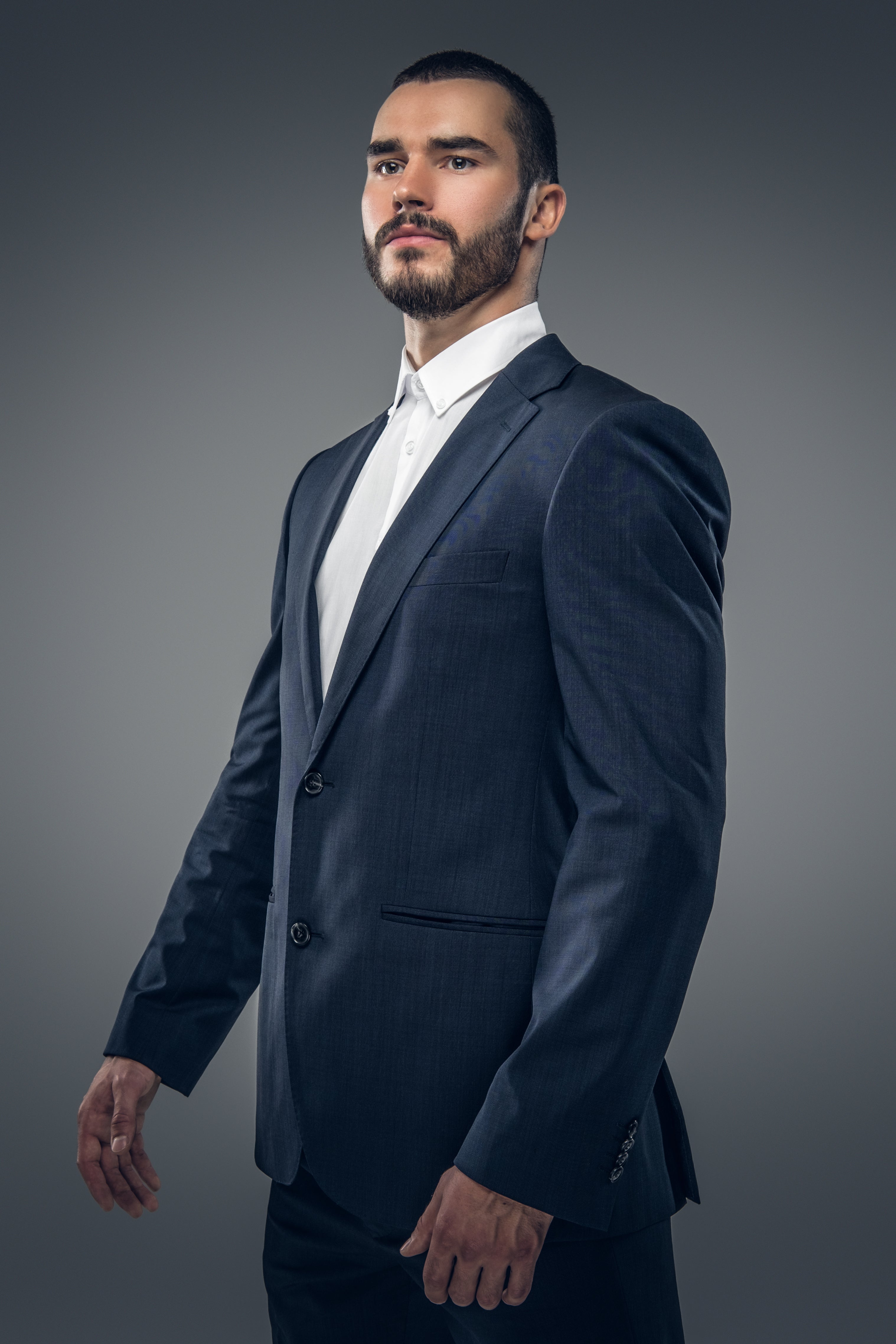 Sartorial Legacy Ice Blue 2-Piece Tuxedo Suit For Men