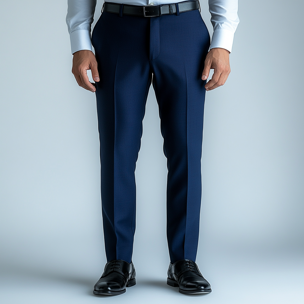 Royal Blue Trousers for Men – Custom Made Bespoke Wedding Trousers, Tailored Wedding Attire