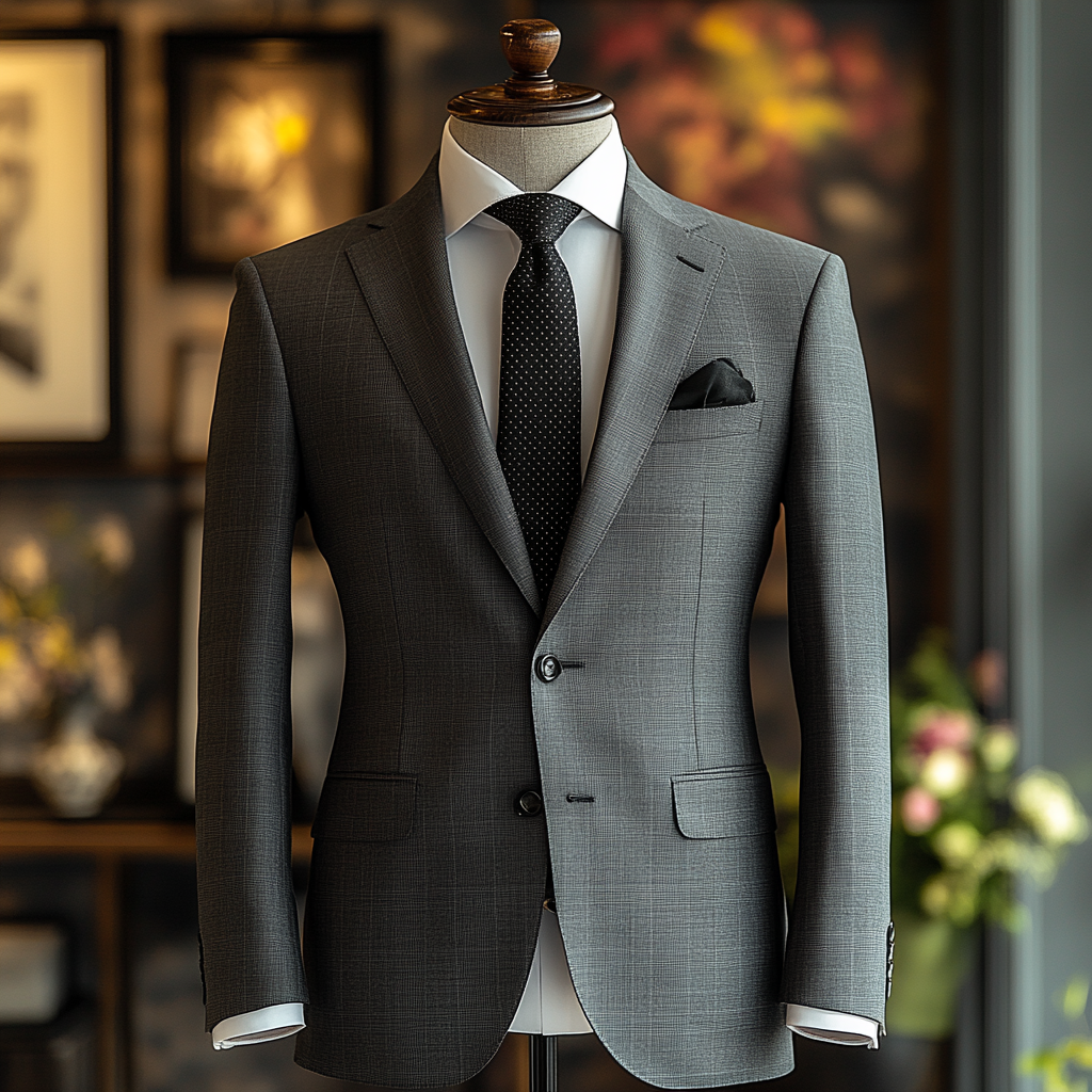Dare to Be Different In This Grey 2-Piece Suit For Men